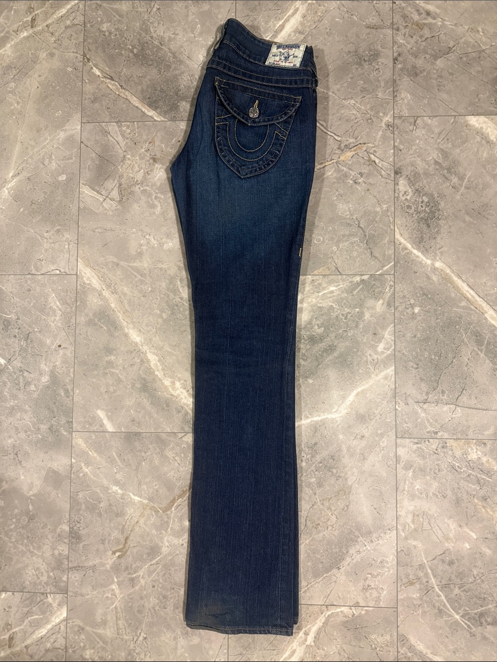 True Religion BILLY Women's Dark Indigo Bootcut Jeans
